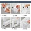 2 layer Slim Rack Storage Organizer