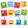  Emoji Face Changing Cube Puzzle Game , Kids Age 3+ Years, Cute Expression Puzzles and Interesting Gift for Boys & Girls