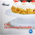 Plastic Cake Decorating Turntable, 28cm, White