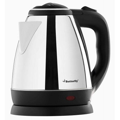  EKN 1.5-Litre Water Kettle (Silver with Black)