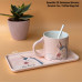 Beautiful 3D Embossed Unicorn Ceramic Tea / Coffee Mugs Set