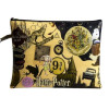 Harry Potter Theme Multipurpose Utility Pouch for Girls Faux Leather Travel Organizer