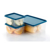 Airtight Food Storage Container with Blue Lids for Kitchen And Pantry Storage SET OF 3 Airtight Food Storage Container with Blue Lids for Kitchen And Pantry Storage SET OF 3