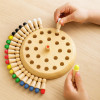 Wooden Color Memory Chess Game for Kids And Adults Montessori Brain Puzzle Toy Wooden Color Memory Chess Game for Kids And Adults Montessori Brain Puzzle Toy