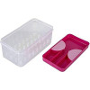 Plastic Saheli Big Size Thread And Needle Storage Box with 36 Spool Compartments