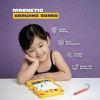 Magnetic Drawing Board for Kids Reusable Educational Doodle Writing Pad with Pen