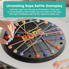 10-in-1 Rope Untangling Puzzle Game for Kids & Adults Brain Teaser Strategy Toy