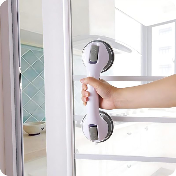 Heavy Duty Suction Grab Bar for Bathroom Anti Slip Safety Handle for Shower And Toilet Heavy Duty Suction Grab Bar for Bathroom Anti Slip Safety Handle for Shower And Toilet