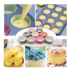 6pc Muffin Tray Non Stick Material Microwave Safe