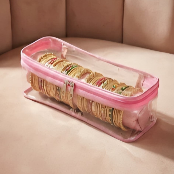 Bangle Box With Rod / Pink Color
