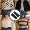 Buckleless Elastic Belt with Metal Hook Invisible Unisex Waist Belt for Work 2 Piece