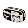 3 Layer Large Capacity Pencil Case with 6 Compartments for Kids, Girls And Boys