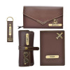 Customized Women Wallet Gift Set 4 Pcs Combo with Name And Charm Personalized Gifts for Women