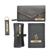 Customized Women Wallet Gift Set 4 Pcs Combo with Name And Charm Personalized Gifts for Women