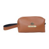 Personalized Travel Pouch with Name And Charm Customized Multipurpose Utility Pouch Cosmetic Makeup Zipper Bag