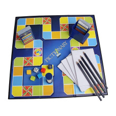 Pictionary Board Game Kids Adults Family Party Drawing  Guessing Game with Cards