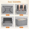 Storage Box with Lid / 26 Liters Capacity/Rectangular Organizer