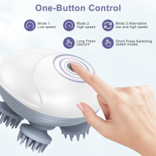 Head Massager for Hair Growth Revive Scalp Massager with 96 Silicone Kneading Points And Detachable Heads Head Massager for Hair Growth Revive Scalp Massager with 96 Silicone Kneading Points And Detachable Heads
