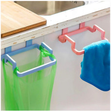 Cabinet Trash Bag Holder for Kitchen Cabinet Door Plastic Hanging Garbage Support Use Cloth Towel Hanging SET OF 2 Cabinet Trash Bag Holder for Kitchen Cabinet Door Plastic Hanging Garbage Support Use Cloth Towel Hanging SET OF 2