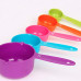 FIVE PIECES MEASURING SPOON WITH ONE WHISKER COMBO ONLY