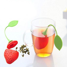 Strawberry Design Silicon Tea Infuser Strainer