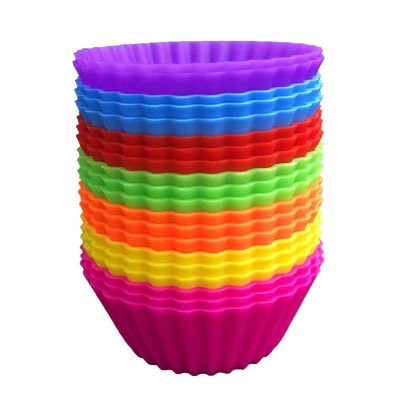 12pcs Perfect Prices Silicone Baking Cup Cake
