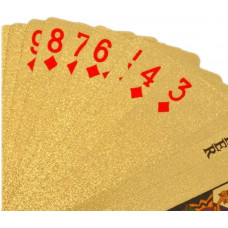 Gold Platted Playing Cards