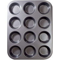 12 pc Muffin Tray Non-stick material Microwave Safe