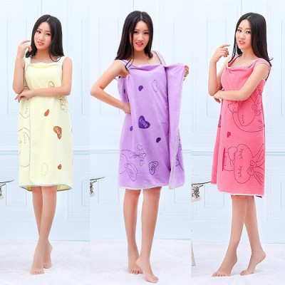  Women Printed Bathrobe Gown