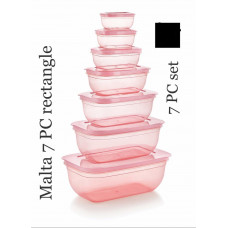 7 Pcs Plastic Container Set for Kitchen