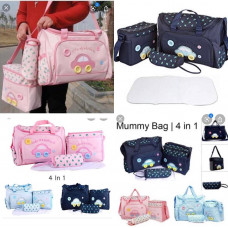 4PCS/Set High Quality Tote Baby Shoulder Diaper Bags