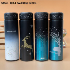 500 ml.. Hot And Cold Steel Bottles.