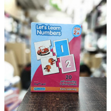 Let's Learn Numbers  20 Self Correcting 2pc Puzzles 