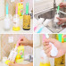 3 pc Adjustable Soft Sponge Bottle Cleaning Brush 