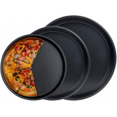 Steel Non Stick Pizza Pan Tray 