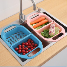 Fruits Vegetables Wash Strainer Drainer Drying Tray Rack