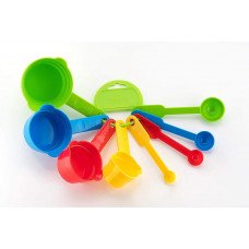 COLORFUL MEASURING CUP SET OF FIVE