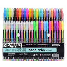 Neon Pens 48 Different Shades 1.0MM (Gel Ink) Scented Neon Pens 48 Different Shades 1.0MM (Gel Ink) Scented