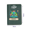 Customized Kids Passport Cover with Name Engraving Personalized Leather Passport Holder