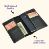 Customized Kids Passport Cover with Name Engraving Personalized Leather Passport Holder