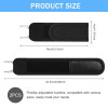 Buckleless Elastic Belt with Metal Hook Invisible Unisex Waist Belt for Work 2 Piece