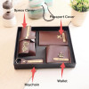 Personalized All in One Men's Combo Gift Set 4 Pieces Brown Customized Gift Personalized All in One Men's Combo Gift Set 4 Pieces Brown Customized Gift