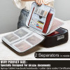 A4 Document Organizer Bag with Lock Waterproof File Storage Bag for Travel And Office A4 Document Organizer Bag with Lock Waterproof File Storage Bag for Travel And Office