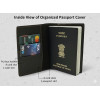 Personalized Faux Leather Passport Cover with Name Custom Travel Wallet for Men And Women Personalized Faux Leather Passport Cover with Name Custom Travel Wallet for Men And Women