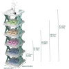 Plastic Shoe Rack for Home Stackable Adjustable Shoe Organizer Shelf with Storage Slots