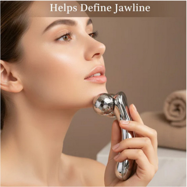 Manual Face Massager for Women Facial Roller And Face Massage Tool for Glowing Skin
