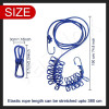 Cloth Drying Rope with Hooks / Elastic Cloth Hanging Rope for Cloth Drying with 12 Clips Cloth 