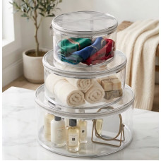 Ivory Round Shape Kit/ 3 Piece / Unique Kits