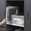 Foldable Stackable Shoe Storage Organizer Box Space Saving Plastic Shoe Rack
