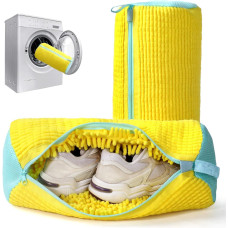 Shoes Washing Bag / Polyester Laundry Bag with Invisible Side Zipper /Cleaning Shoes ,Sneakers, Toys